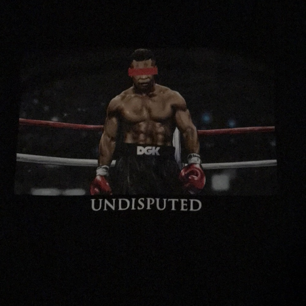 Men’s Black DGK Mike Tyson “Undisputed” T-Shirt